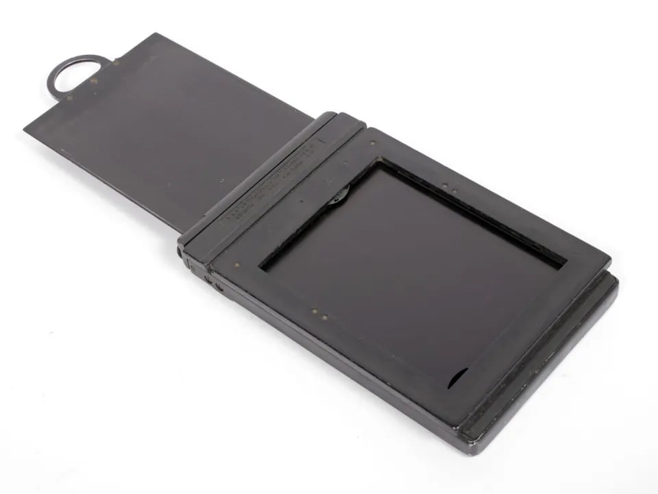 Graflex Grafmatic 1168 Slotted 4X5 Film Holder for SLR cameras #4410